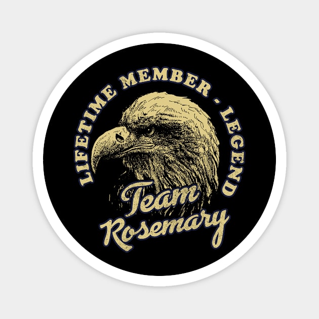 Rosemary Name - Lifetime Member Legend - Eagle Magnet by Stacy Peters Art